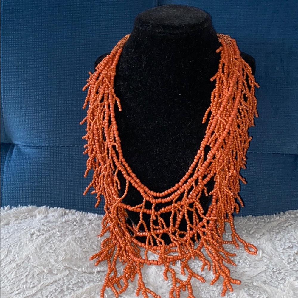 Coral Design Necklace